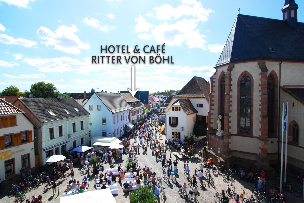 Hotel & Cafe Ritter Von Boehl Дайдесхайм Экстерьер фото